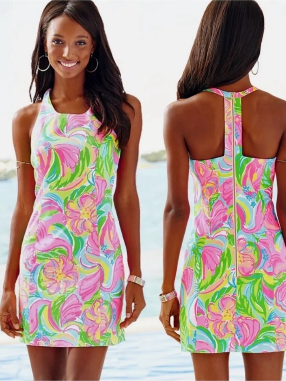 Lilly Pulitzer Grayes Shift Dress So A Peeling 2